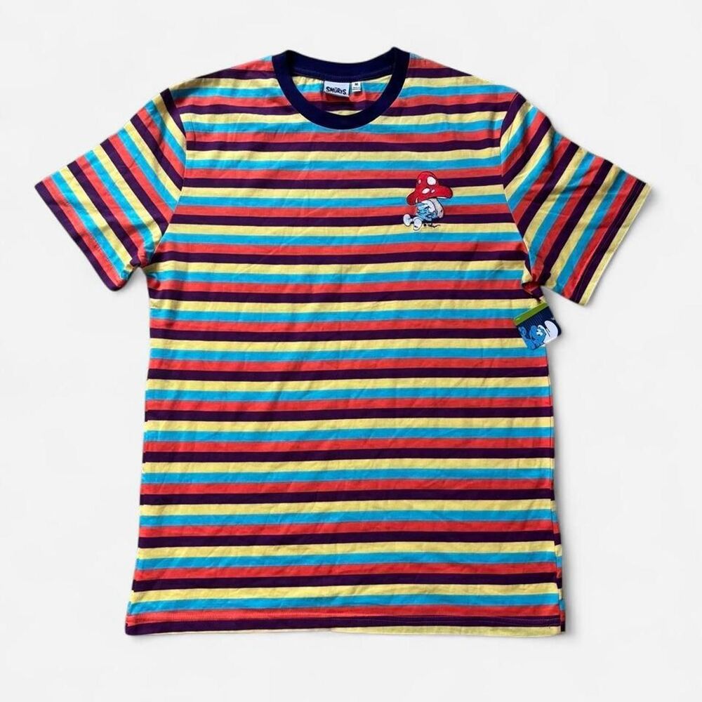 The Smurfs Horizontal Striped Tee